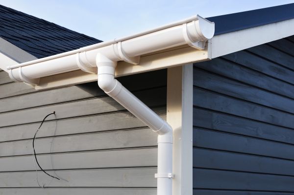 PVC Rain Gutter Installation in Joliet