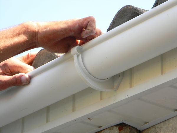 Plastic Gutter Repair in Joliet