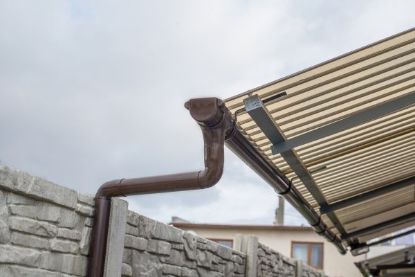 Plastic Downspout Installation in Joliet